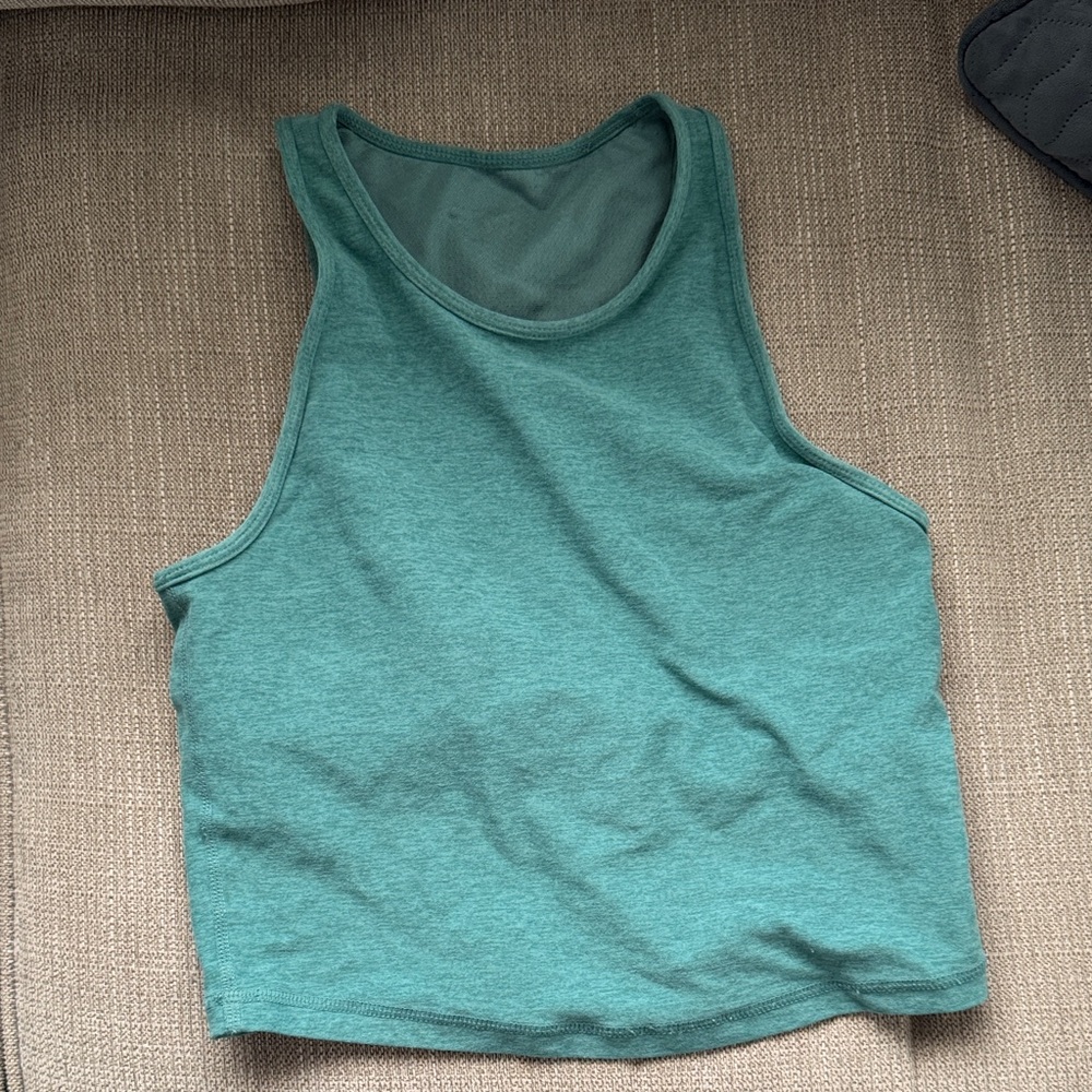 Vuori Teal Green Racerback Tank Top